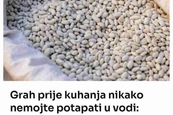 Grah prije kuhanja nikako nemojte potapati u vodi: Umjesto toga iskoristite jednu namirnicu