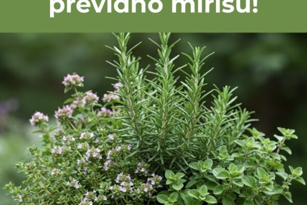 Ove biljke uspijevaju zajedno u istoj saksiji,a previdno mirišu!