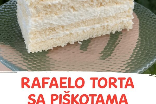 Rafaelo torta sa piškotama – Slatka čarolija koju morate probati!