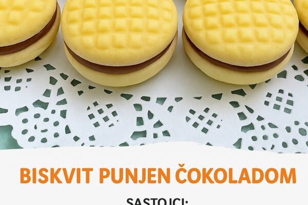 Biskvit punjen čokoladom – Poslastica koja postaje još ukusnija kad odstoji