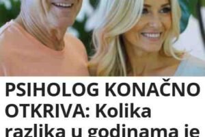 PSIHOLOG KONAČNO OTKRIVA: Kolika razlika u godinama je dobra, a kolika loša između partnera?