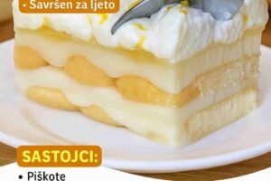 OVAJ LIMUN TIRAMISU JE BOŽANSTVEN ❤🍋 Tako kremasto, mirisno i jednostavno za napraviti!