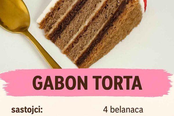 Najtraženiji recept ovog mjeseca – GABON torta!
