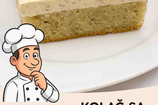 Fantastičan kolač sa makom i malinama – Recept koji oduševljava!