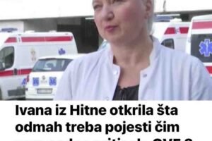 Ivana iz Hitne otkrila šta odmah treba pojesti čim vam padne pritisak: OVE 2 NAMIRNICE VAS MOGU SPASITI