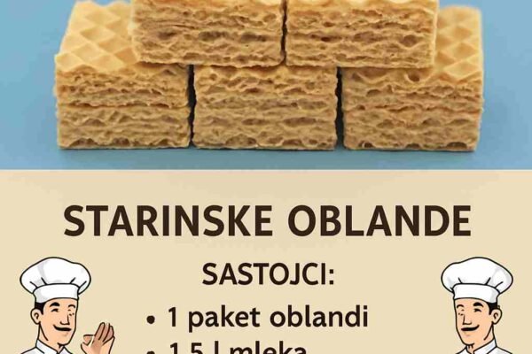 Starinske oblande: Kolač koji će vas definitivno vratiti u najlepše dane detinjstva