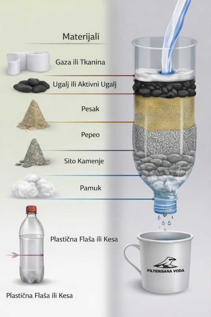 Filter Vode Raspored Uradi sam filter za vodu za hitne slučajeve: Kako funkcioniše i šta ...